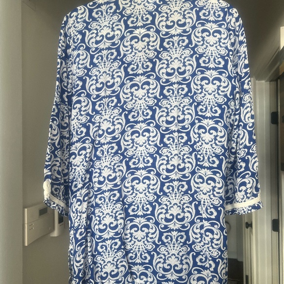 Charter Club Iconic Print Tunic - Picture 2 of 3